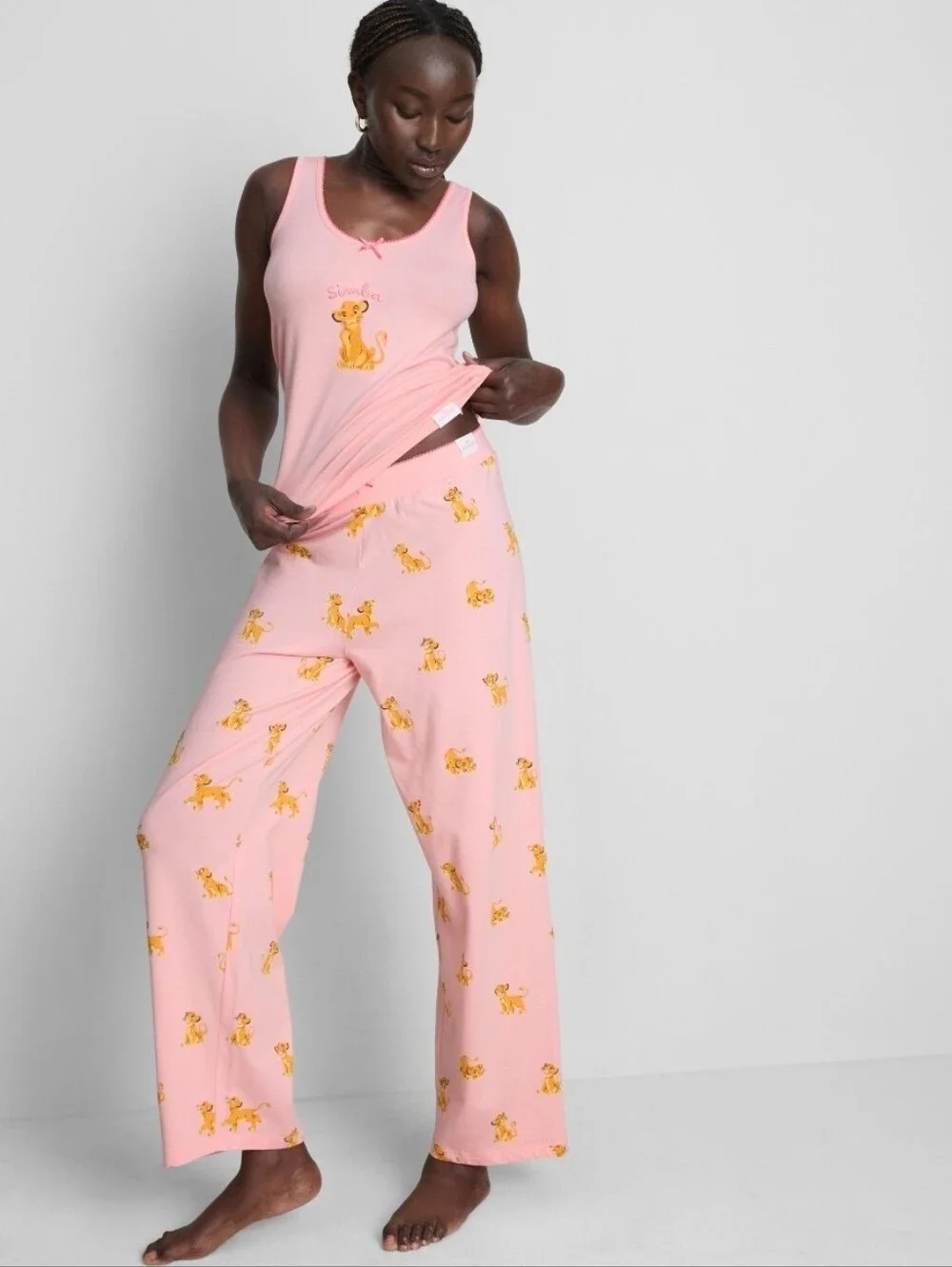 Disney's The Lion King Cotton rich Simba pajama Size Large